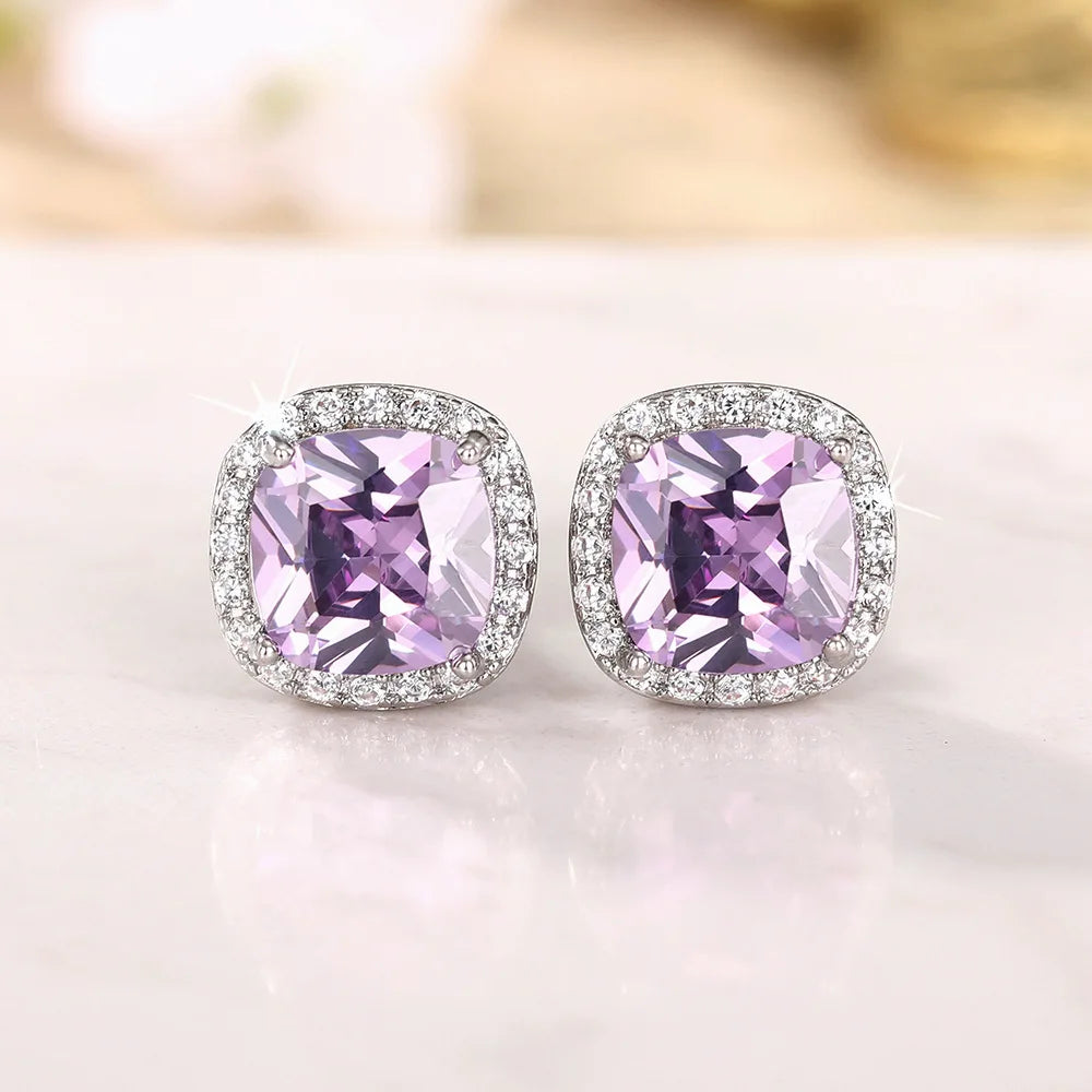 Cubic zirconia earrings