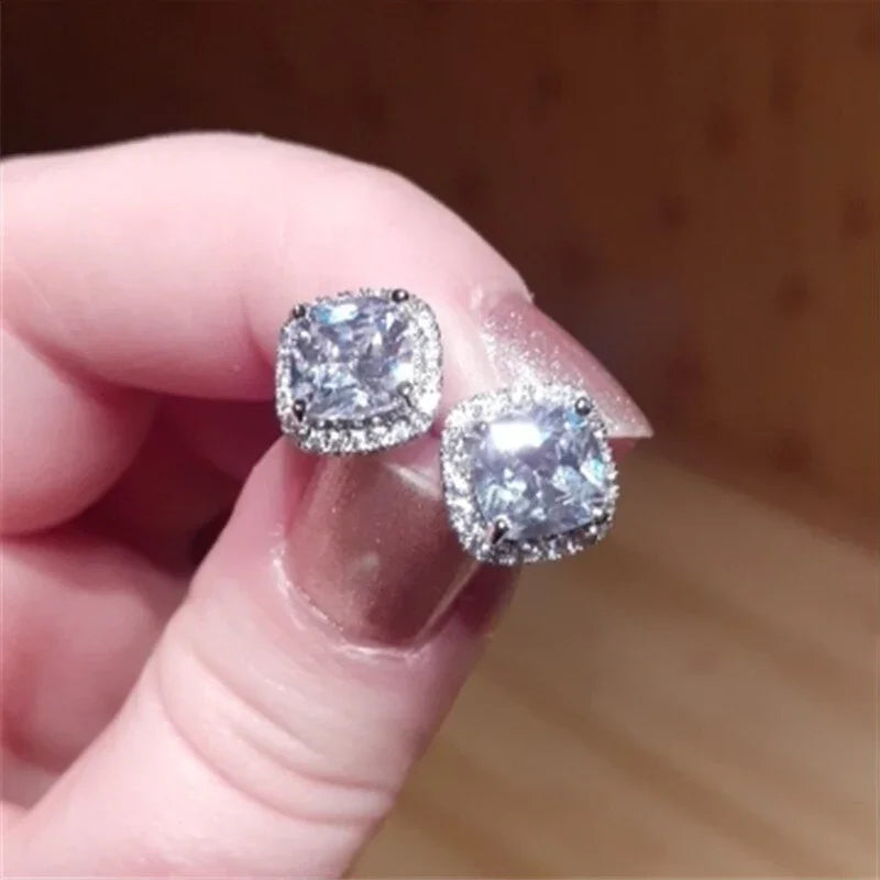Cubic zirconia earrings