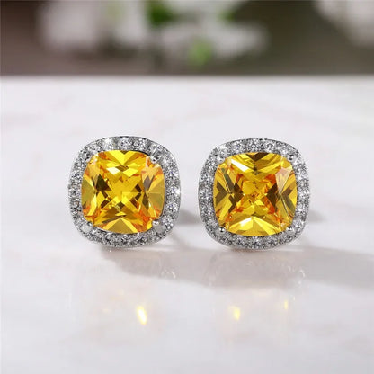 Cubic zirconia earrings