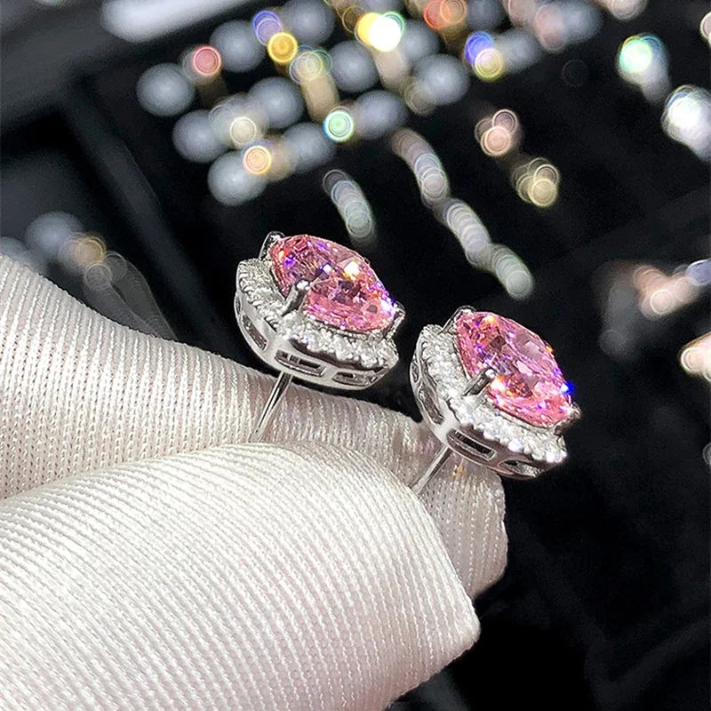 Cubic zirconia earrings